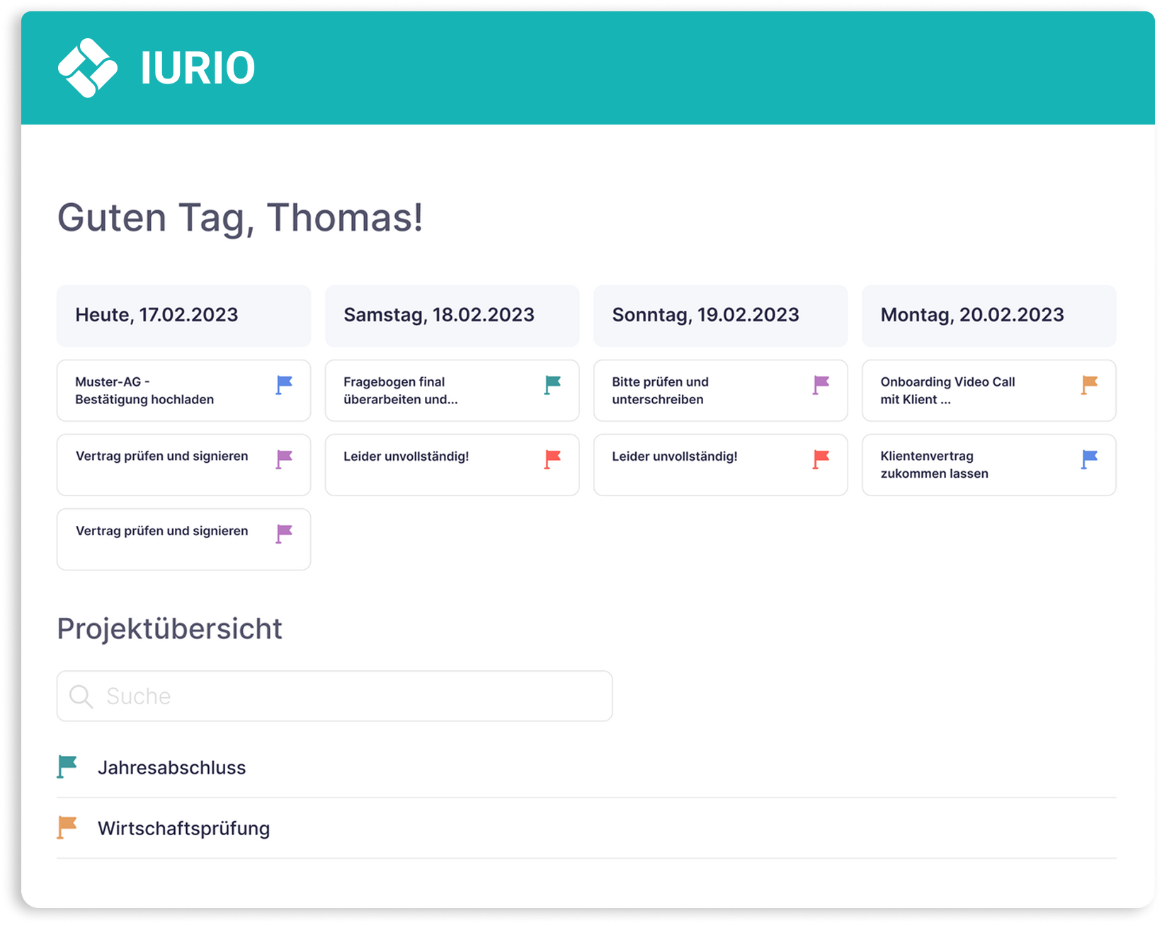 IURIO App Interface