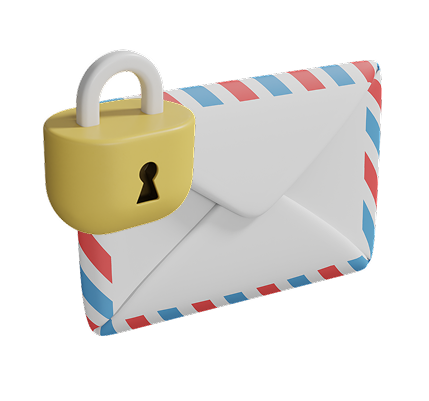 Letter with Lock