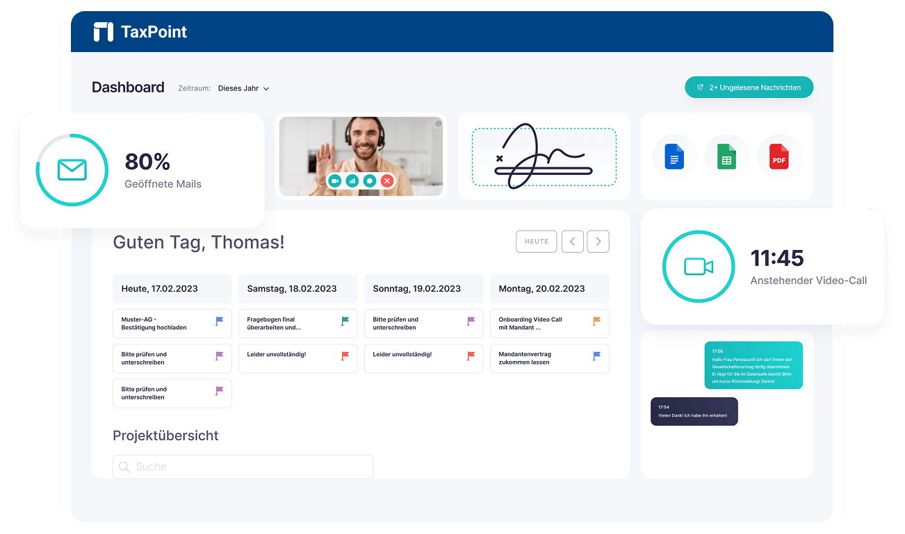 TaxPoint App Interface